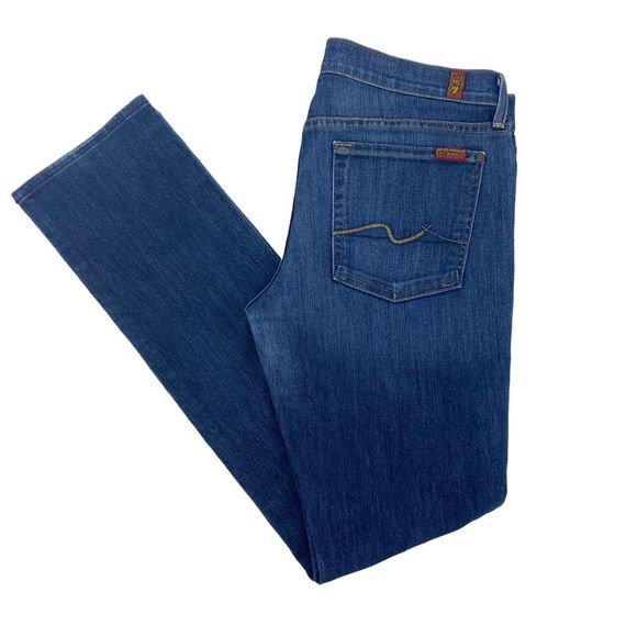 7 For All Mankind Denim - 7 for all Mankind Straight Leg Size 31